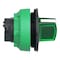 Schneider Electric Head for illuminated selector switch, Harmony XB5, plastic, green handle, flush mounted, universal LED, 2 positions ZB5FK1433 - alternate 3