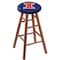 Holland Bar Stool Co Oak Bar Stool, Medium Finish, Illinois Seat RC30OSMed - alternate 1