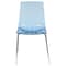 Leisuremod Ralph Dining Chair, Transparent Blue RP20TBU - alternate 3