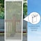 Ritescreen 30-15/16in W x 93-1/16in H Sliding  Screen Door, KD.144EXT, Petscreen Mesh, White; White KD.144EXT-C01-MSPT-H93 0.0625 - W30 0.9375-RH - alternate 13