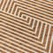 Homeroots 3' X 5' Terra Cotta And Ivory Geometric Washable Indoor Outdoor Area Rug 612154 - alternate 6