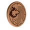 Holland Bar Stool Co University of Northern Illinois 13" Laser Engraved Solid Wood Sign WSgnLNatNorIll - alternate 1