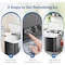 Healsmart Simple Deluxe Countertop Ice Maker Machine Self-Cleaning with Scoop, Fast Making 9 Ice Cubes in 6 M 3A88HKICEM26BLKV2 - alternate 6