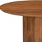 Homeroots 56" Brown Solid Wood Ribbed Texture Pedestal Base Round Dining Table 572214 - alternate 6
