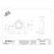 Sealmaster Pillow Block Bearing, Cast Iron, Set Screw Locking, Ball Insert, 2-7/16 in Dia, Alloy Steel NP-39 - alternate 2