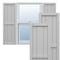 Ekena Millwork True Fit PVC, Three Board Framed Board-n-Batten Shutters, Primed, 16 1/8"W x 105"H TFP101BF16X105PR - alternate 1