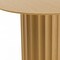 Homeroots 46" Brown Solid Wood Pedestal Base Round Top Dining Table 720996 - alternate 5