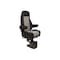 Uni Pro 1115 Semi Truck Seat High-Back Black/Gray Mordura Fabric 8206 - alternate 4