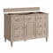 James Martin Vanities Lorelai 48" Single Vanity, Whitewashed Oak, w/ 3 CM Tajnar Eclos Top w/FreePower Wireless Charger 424-V48-WWO-FTJR - alternate 6