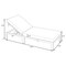 Leisuremod Chelsea Modern Outdoor White Chaise Lounge Chair With Light Grey Cushions CLW-77LGR2 - alternate 7