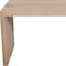 Homeroots 56" Ivory Reclaimed Wood Sled Writing Desk 608137 - alternate 4