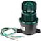 Federal Signal Warning Light, Green, Steady Burn LED, 24V DC, Not Applicable FPM, 3 1/8 in Dia., T-Mount LP3TL-024G - alternate 1