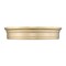 Z-Lite Bentley Modern Gold 1 Light Flush Mount 7702F20-MGLD-LED - alternate 5