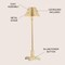 Jonathan Y Roxy 26" Metal Shade LED Table Lamp, Brushed Brass JYL6006B - alternate 5