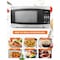 Commercial Chef 1.4 Cu.Ft. Countertop Microwave Oven, 1100 Watts, Small Compact Size, 10 Power Levels, Stainless Steel CHM14110S6C - alternate 4