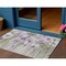 Homeroots 3' X 5' Purple And Lavender Floral Washable Indoor Outdoor Area Rug 582764 - alternate 1
