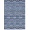 Homeroots 5' X 8' Navy Blue And Denim Blue Striped Washable Indoor Outdoor Area Rug 587909 - alternate 4