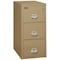 Fireking 3 Drawer, 2 Hr Fire & Impact Rated, Vertical, 32" depth Legal Sand 3-2144-2SA - alternate 1