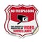 Signmission No Trespassing Shield Sign This Property, 12 inch X 12 inch, Vinyl Decal, 2PK SHI-D-2PACK-12-410 - alternate 1