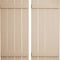 Ekena Millwork Rustic Four Board Spaced Board-n-Batten Rough Cedar Faux Wood Shutters, 23 1/2W x 24H, PR SHUBSS23X24RCPR - alternate 1