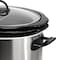 Megachef 6 Quart + 2.6 Quart Split Stainless Steel Electric Slow Cooker in SIlver MCSC-560 - alternate 6