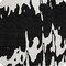 Homeroots 8' Black And Ivory Round Abstract Washable Indoor Outdoor Area Rug 613616 - alternate 4