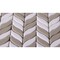 Apollo Tile White Brown 11.6 in x 12.1 in Recycled Glass Floor and Wall Mosaic Tile 9.75 sqft/case, 10PK APLVRE8814A - alternate 6
