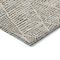Homeroots 9' X 12' Beige Ivory And Black Geometric Washable Indoor Outdoor Area Rug 577551 - alternate 4