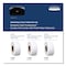 Kimberly-Clark Professional Cored JRT Jumbo Combo Tissue Dispenser, 20.4w x 5.8d x 13.1h, Smk/Gray 09551 - alternate 14