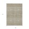 Homeroots 9' X 12' Taupe Green And Ivory Tribal Washable Indoor Outdoor Area Rug 582654 - alternate 6