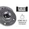 B & K STZ Industries 1-1/2 in. FIP each Black Malleable Iron Floor Flange 310UF-112 - alternate 6
