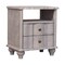 Homeroots 25" Brown Solid Wood Two Drawer Nightstand 719628 - alternate 4