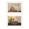 Homeroots Set Of Two Twice Blessed 1 White Framed Print Wall Art, 2PK 407090 - alternate 1