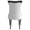 Leisuremod Novara Collection Modern Wooden Dining Chair in Off White Velvet, 4PK NC20CRF4 - alternate 7