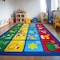World Rug Gallery Kids Alphabet Educational Learning Non Slip Area Rug 5 ft X 7 ft Multi WR28MULTI5X7 - alternate 6
