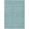Homeroots 9' X 12' Teal Blue And Gray Geometric Washable Indoor Outdoor Area Rug 595605 - alternate 6
