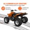 Vevor Aluminum Ramp 1500 LBS Foldable Loading Ramps for Pickup Trucks Bed 2 PCS, 2PK ATV-002-1 - alternate 7