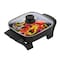Brentwood Industries 8-Inch Nonstick Electric Skillet in Black with Lid SK-46 - alternate 1