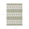 Homeroots 9' X 12' Artichoke Green Ivory And Beige Geometric Washable Indoor Outdoor Area Rug 597864 - alternate 6