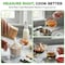 Nutrichef 2 Cups Glass Measuring Cup with Lid (19 oz) NCGLMESLID50 - alternate 5