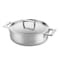 Mepra Attiva Pewter Frying Pan - Dual Handles - 10"Dia 30283124 - alternate 1
