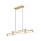 Z-Lite Benoit Modern Gold 1 Light Linear Chandelier 1959-44L-MGLD-LED - alternate 5