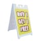 Signmission Buy Get Free, A-Frame & 2 Decals Installed, Heavy-Duty Plastic Frame SBHD-D-2436-Buy 1 Get 1 Free - alternate 1