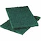 3M 6" x 9" Green Scouring Pad, Green 12pk. 86 - alternate 1