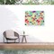 Trademark Fine Art Outdoor Canvas Art - Ania Zwara  'Magic Mushrooms' Wall Art for Patios, or Gardens 1X21411-OC3547WR - alternate 5