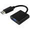 4Xem 8 in.Displayport to VGA Adapter DP Male to VGA Female - Black 4XDPVGA - alternate 1
