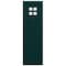 Ekena Millwork True Fit PVC San Antonio Mission Style Fixed Mount Shutters, Thermal Green, 12W x 44H, PR TFP001ST12X044FG - alternate 9
