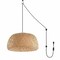 Jonathan Y Mateo 18" 1-Light Farmhouse Coastal Bamboo 180" Cord Plug-In or Hardwired LED Pendant, Brown JYL1403A - alternate 13