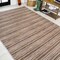 Jonathan Y Finn Modern Farmhouse Pinstripe Natural/Brown 4 ft. x 6 ft. Indoor/Outdoor Area Rug TSN103A-4 - alternate 4