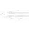 Tekton Hand Ratchet, Steel, 10 1/2 in L SRH31210 - alternate 4